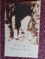 Carte Photo St Pierre Quiberon , Grotte De Kergroix 1921 - Otros & Sin Clasificación