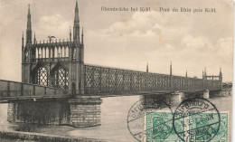 FRANCE - Rheinbrûcke Bein Kehl - Vue Générale - Pont Du Rhin Près De Kehl - Carte Postale Ancienne - Straatsburg