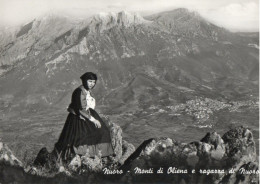 NUORO - MONTI DI OLIENA - E RAGAZZA DI NUORO - F.G. - Nuoro