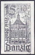 15+10 Pf. Winterhilfswerk (Georgshalle) 1935, Probedruck (schwarz), Postfrische Erhaltung, Ungezähnt. Mi. -,- Michel 258 - Sonstige & Ohne Zuordnung
