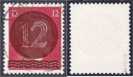 12 Pf. Holzhausen-Ausgabe 1945, Zentrisch Gestempelt In Luxuserhaltung, Tiefst Geprüft Ströh BPP. Mi. 350,-€. Gestempelt - Other & Unclassified