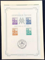 Großblock Leipziger Messe 1946, Ungebrauchter Block Ohne Gummi. Mi. 500,-€. Michel Block 5 S X. - Other & Unclassified