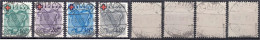 Deutsches Rotes Kreuz 1949, Kompletter Satz Zentrisch Gestempelt ,,GUTACH 1.3.49", Tiefst Geprüft Schlegel BPP. Mi. 400, - Autres & Non Classés