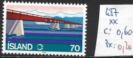 ISLANDE 487 ** Côte 0.60 € - Ungebraucht