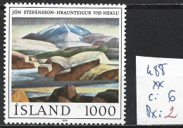 ISLANDE 488 ** Côte 6 € - Ongebruikt