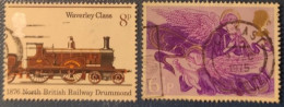 GRAN BRETAGNA 1975 NORTH BRITISH RAILWAY-CHRISTMAS - Used Stamps
