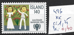 ISLANDE 496 ** Côte 1.25 € - Unused Stamps