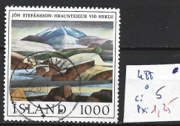 ISLANDE 488 Oblitéré Côte 5 € - Usati