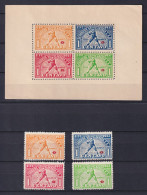 NICARAGUA 1937, Sc# RA55-RA58, Central American Caribbean Games, MH - Nicaragua