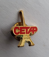 Pin's EDF GDF CETAP Tour Eifel Paris Pichard - EDF GDF