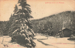 FRANCE - L'hiver Dans Les Vosges - Chalet Dans Les Neiges - Forêt De Sapins - Carte Postale Ancienne - Autres & Non Classés