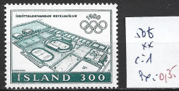 ISLANDE 508 ** Côte 1 € - Ungebraucht