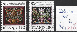 ISLANDE 509-10 ** Côte 2 € - Unused Stamps