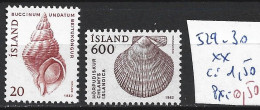 ISLANDE 529-30 ** Côte 1.50 € - Unused Stamps