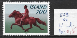 ISLANDE 539 ** Côte 1 € - Nuevos