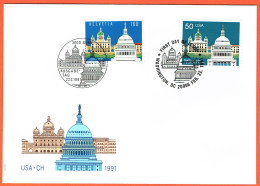 3xFDC . COLLECTION SERIE+USA.+TIMBRES ISOLES+BLOC DE 4 C/.S.B.K. Nr:811. Y&TELLIER Nr:1367. MICHEL Nr:1442. - FDC