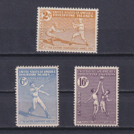 PHILIPPINES 1934, Sc# 380-382, Far Eastern Championship, MNH - Filippijnen