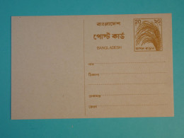 DI 4 BANGLADESH    BELLE CARTE    ENTIER  ENV.1920+ NON VOYAGEE+++ - Bangladesch