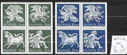 ISLANDE 667 à 74 ** Côte 4 € - Ongebruikt