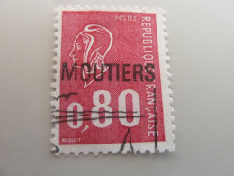 Marianne De Béquet - 80c. - Rouge - Yt 1816 - Oblitéré - Année 1974 - - 1971-1976 Marianne Of Béquet