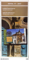 Brochure Brazil Edital 2017 17 Baroque Style Salvador Religion Church Without Stamp - Lettres & Documents