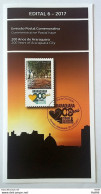 Brochure Brazil Edital 2017 06 200 Years Araraquara City Without Stamp - Brieven En Documenten