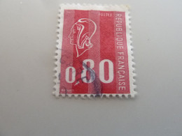 Marianne De Béquet - 80c. - Rouge - Yt 1816 - Oblitéré - Année 1974 - - 1971-1976 Marianne De Béquet