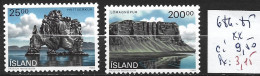 ISLANDE 684-85 ** Côte 9.50 € - Unused Stamps