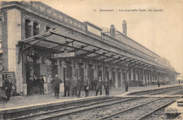 CPA 59 JEUMONT LA NOUVELLE GARE LES QUAIS - Jeumont