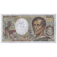 France, 200 Francs, Montesquieu, 1987, E.050, TTB, Fayette:70.07, KM:155b - 200 F 1981-1994 ''Montesquieu''