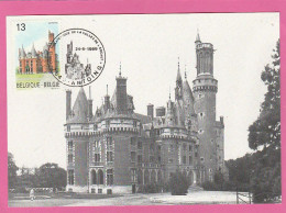 Carte Maximum - Belgique - 1989 - Château D'Antoing - 1981-1990