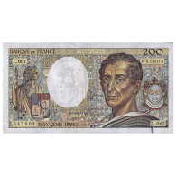 France, 200 Francs, Montesquieu, 1989, L.067, TB+, Fayette:70.09, KM:155c - 200 F 1981-1994 ''Montesquieu''