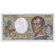 France, 200 Francs, Montesquieu, 1989, M.067, TTB, Fayette:70.09, KM:155c - 200 F 1981-1994 ''Montesquieu''