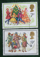 Natale Weihnachten Xmas Noel Kerst (Mi 777-778) 1978 Used Gebruikt Oblitere ENGLAND GRANDE-BRETAGNE GB GREAT BRITAIN - Used Stamps