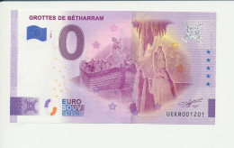 Billet Touristique  0 Euro  - GROTTES DE BETHARRAM - UEKR - 2022-1 -  N° 1201 - Other & Unclassified