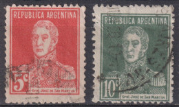 Argentine 1923-32 - YT 301 Et 302 (o) - Usados