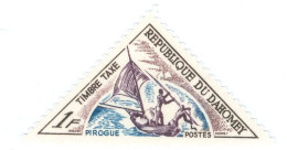 DAHOMEY, SEGNATASSE, POSTAGE DUE, 1967, FRANCOBOLLI USATI Mi:DY P37, Scot:DY J34, Yt:DY T38 (0,60) - Usados