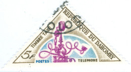 DAHOMEY, COMUNICAZIONI, SEGNATASSE, POSTAGE DUE, 1967, FRANCOBOLLI USATI Mi:DY P41, Scott:DY J38, Yt:DY T41 - Usati