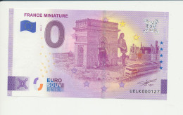 Billet Touristique  0 Euro  - FRANCE MINIATURE - UELK - 2022-3 -  N° 127 - Autres & Non Classés