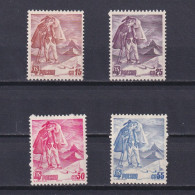 POLAND 1939, Sc# 335-338, Lntl. Ski Meet, Zakopane, MH - Nuovi