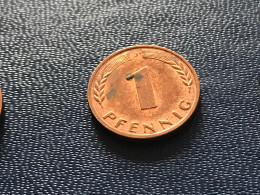 Münze Münzen Umlaufmünze Deutschland 1 Pfennig 1950 Münzzeichen J - 1 Pfennig