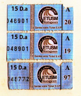 Ticket De Bus Public - Wereld