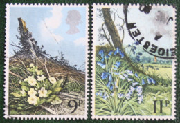 Wild Flowers Fleur Blumen (Mi 785-786) 1979 Used Gebruikt Oblitere ENGLAND GRANDE-BRETAGNE GB GREAT BRITAIN - Used Stamps