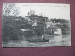 CPA 49 SEICHES Un Coin Du Loir Vers La Chapelle De Matheflon - Seiches Sur Le Loir