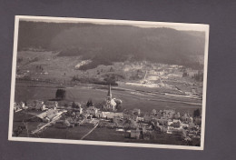 Carte Photo Amateur Saulxures Sur Moselotte Vosges Belle Vue Générale Plongeante   (58235) - Saulxures Sur Moselotte