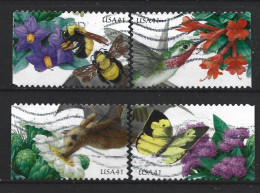 U.S.A. 2007 Fauna & Flora  Y.T. 3935/3938  (0) - Gebruikt