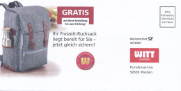 BRD / Bund Weiden Antwort Witt Freizeit Rucksack - Storia Postale