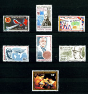 WALLIS - Année Complète PA 1980 - PA 101/107 - Complet 7 Timbres - Neufs N** - Très Beaux (certains Gomme Mate) - Full Years