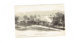 Cpa -  [69] Rhône > L'Arbresle - La Gare - Train Locomotive - J.C. 10 Photo Fouilland - - L'Abresle