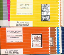 ISRAEL 2002 COMPLETE YEAR SET OF POSTAL SERVICE BULLETINS - MINT - Storia Postale